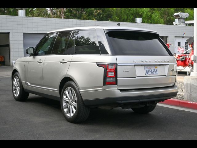 2015 Land Rover Range Rover HSE