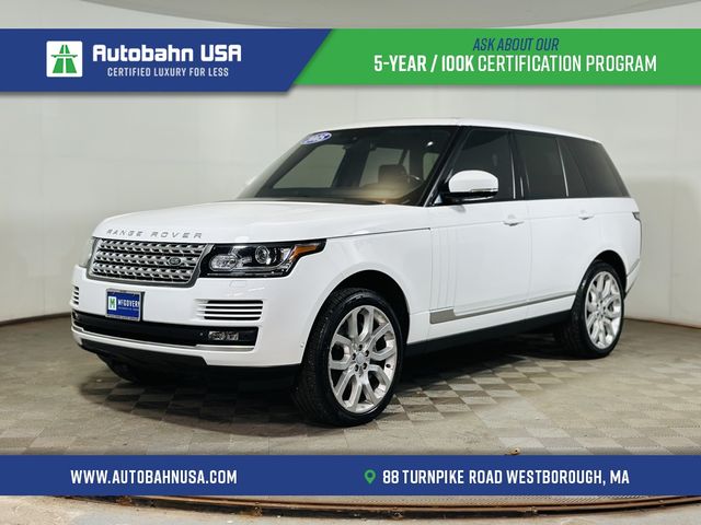 2015 Land Rover Range Rover Supercharged