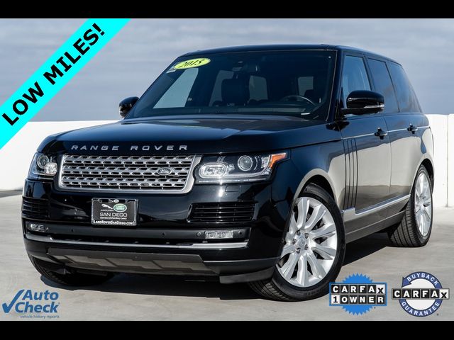 2015 Land Rover Range Rover Supercharged