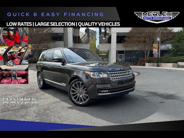 2015 Land Rover Range Rover Autobiography