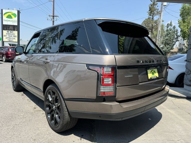 2015 Land Rover Range Rover Supercharged