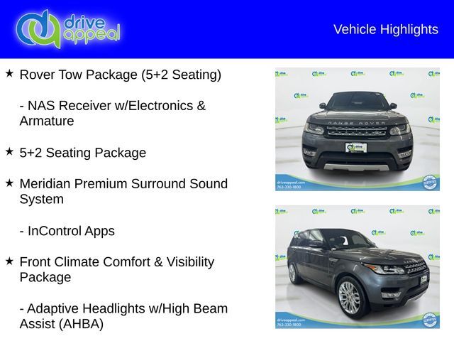 2015 Land Rover Range Rover Sport HSE