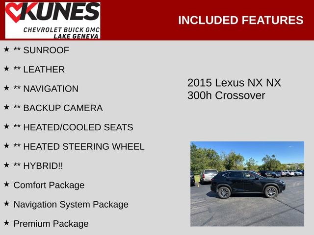 2015 Lexus NX 300h