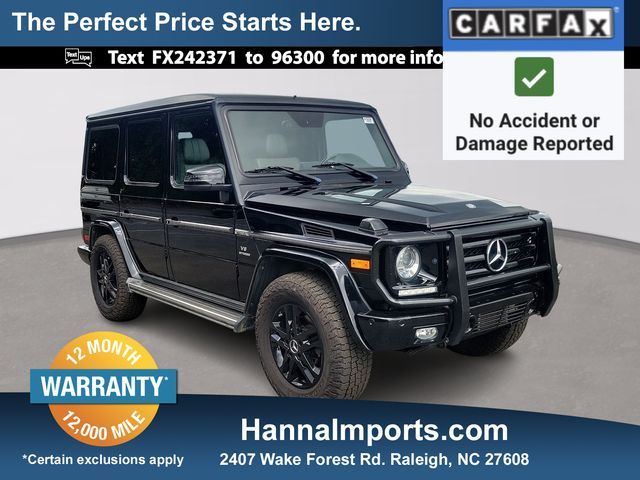 2015 Mercedes-Benz G-Class 550