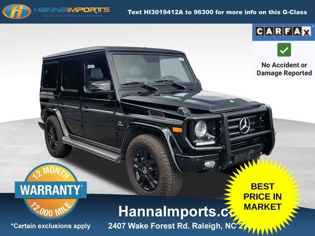 2015 Mercedes-Benz G-Class 550