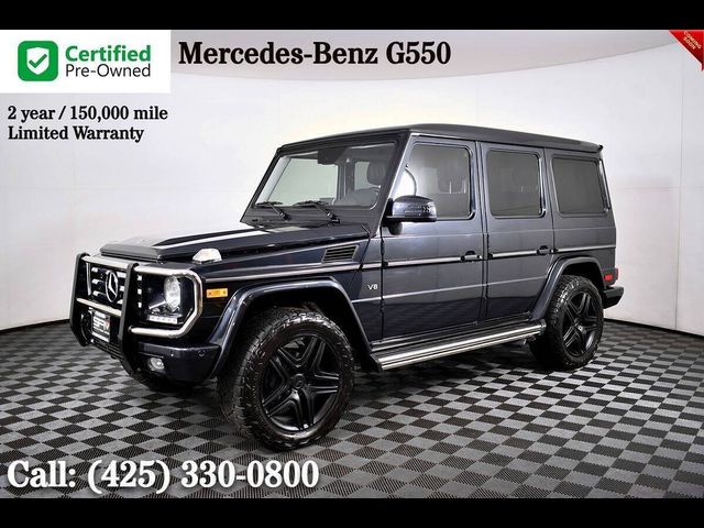 2015 Mercedes-Benz G-Class 550