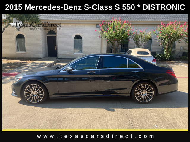 2015 Mercedes-Benz S-Class 550