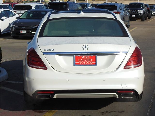 2015 Mercedes-Benz S-Class 550