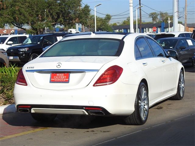 2015 Mercedes-Benz S-Class 550