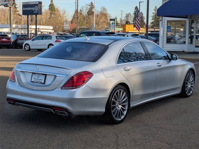 2015 Mercedes-Benz S-Class 550