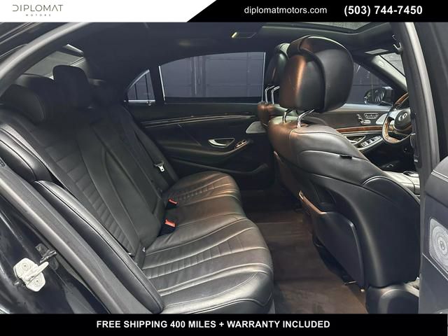 2015 Mercedes-Benz S-Class 550