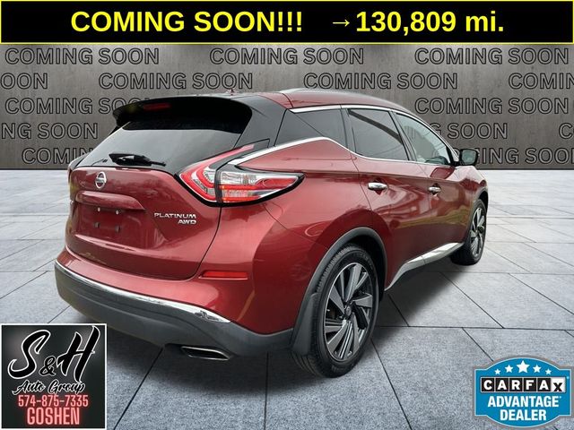 2015 Nissan Murano Platinum