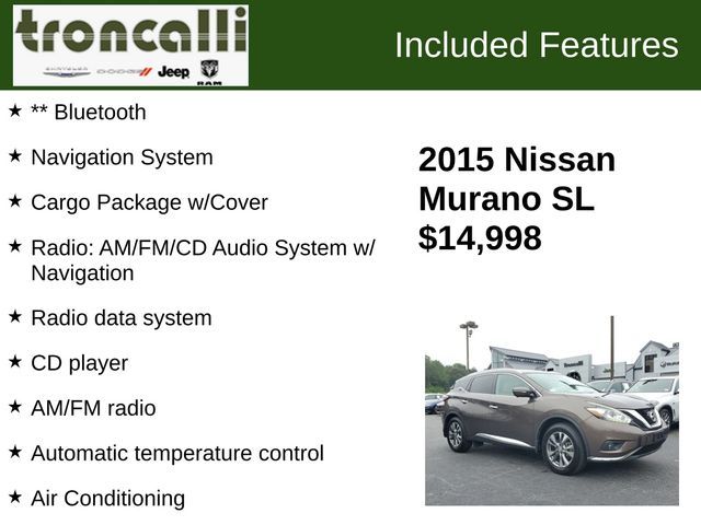 2015 Nissan Murano SL