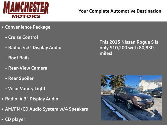 2015 Nissan Rogue Select S