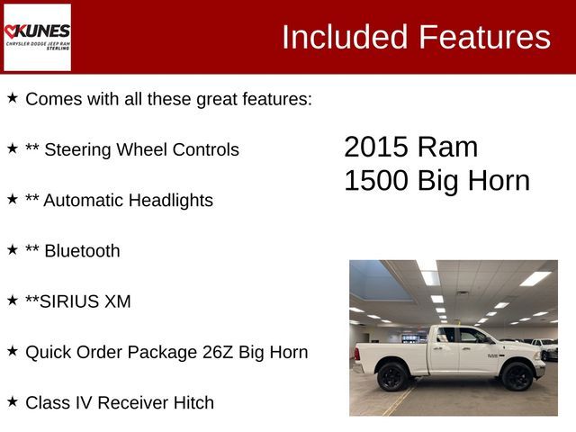 2015 Ram 1500 Big Horn