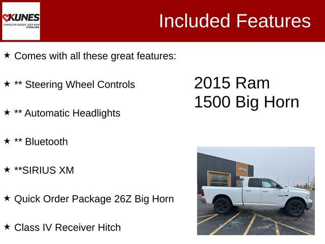 2015 Ram 1500 Big Horn