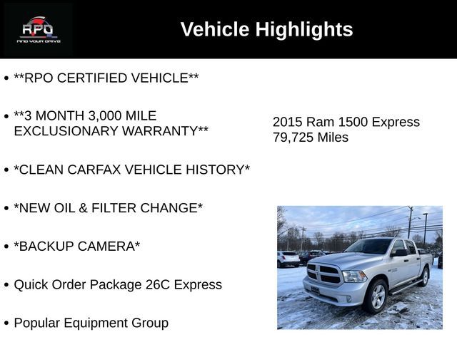 2015 Ram 1500 Express