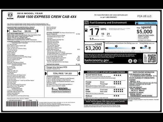 2015 Ram 1500 Express