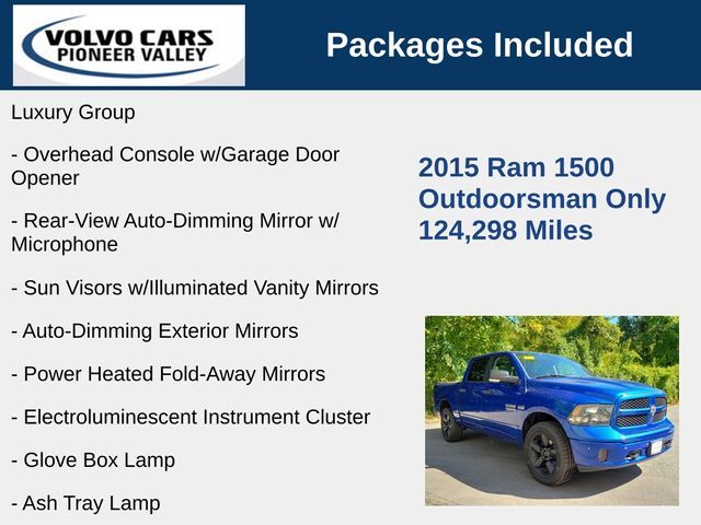 2015 Ram 1500 Outdoorsman