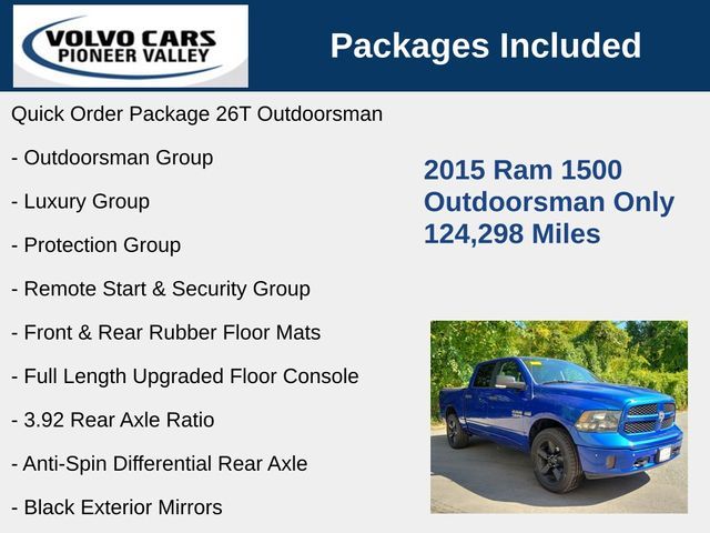 2015 Ram 1500 Outdoorsman