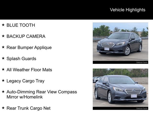 2015 Subaru Legacy 2.5i Premium