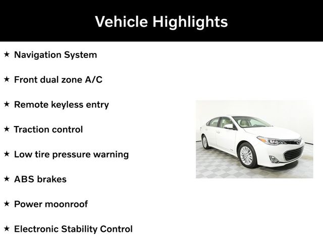 2015 Toyota Avalon Hybrid Limited