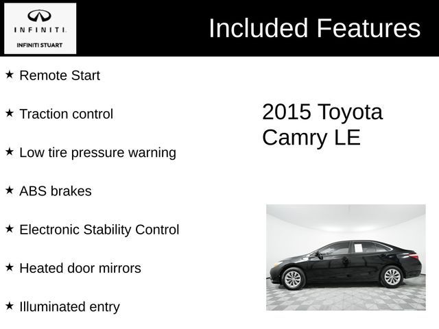 2015 Toyota Camry LE