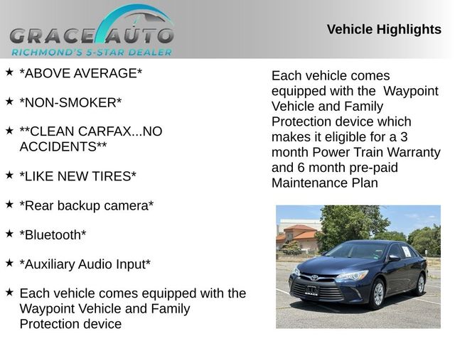 2015 Toyota Camry XLE