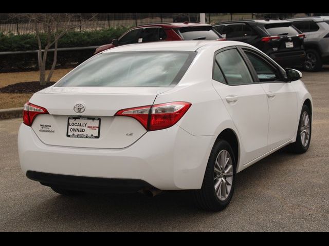 2015 Toyota Corolla LE Plus