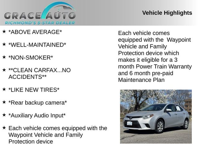 2015 Toyota Corolla L