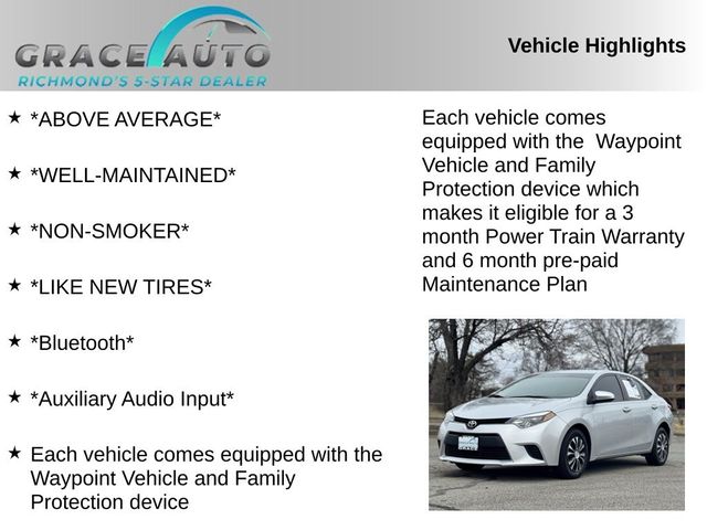 2015 Toyota Corolla L