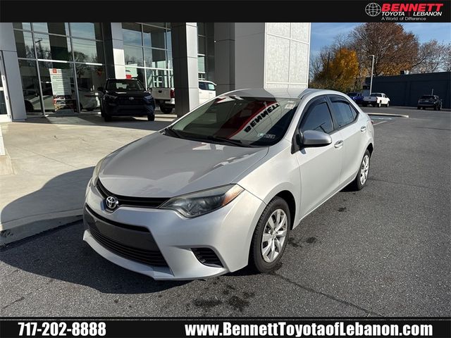 2015 Toyota Corolla LE