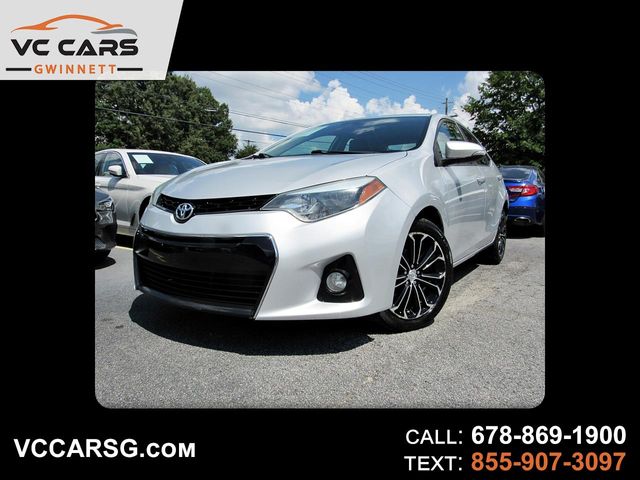 2015 Toyota Corolla S Plus