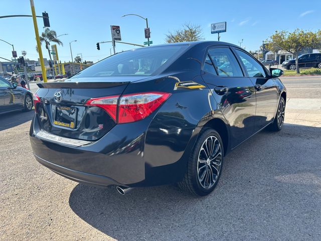 2015 Toyota Corolla S Plus