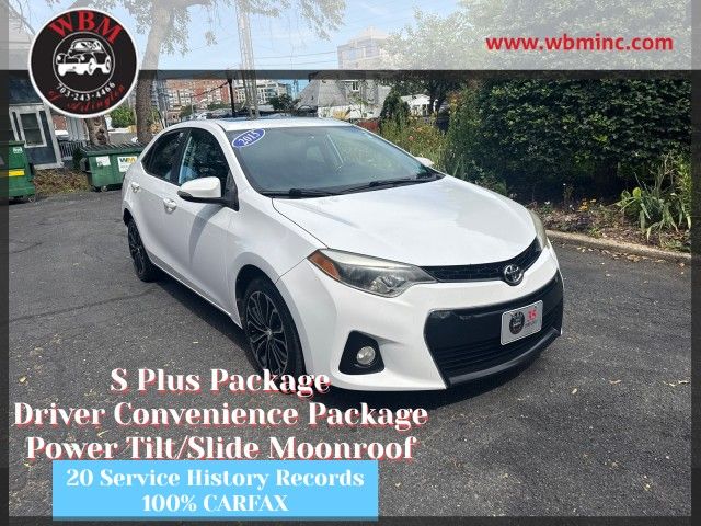2015 Toyota Corolla S Plus