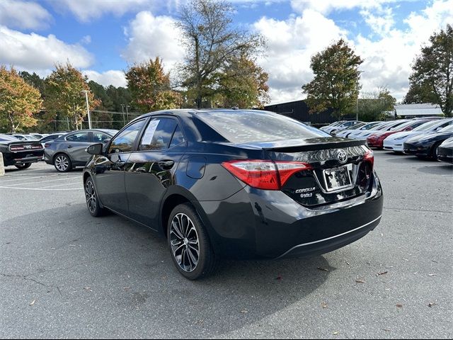 2015 Toyota Corolla S Plus