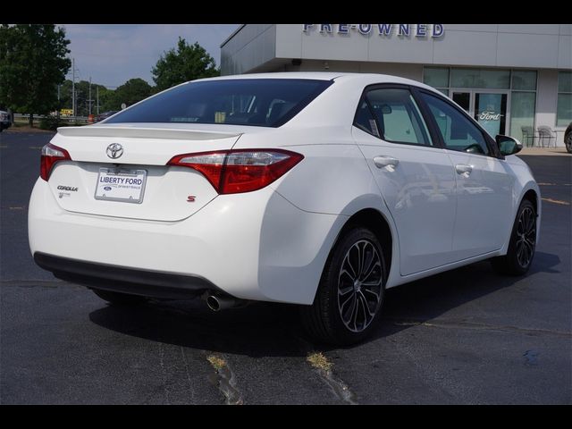 2015 Toyota Corolla S Plus