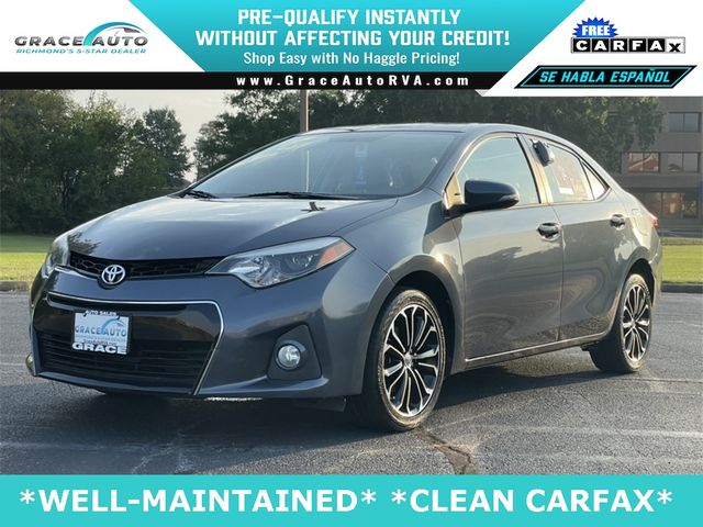 2015 Toyota Corolla S Plus