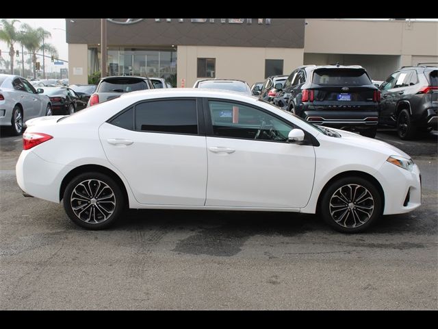 2015 Toyota Corolla S Plus