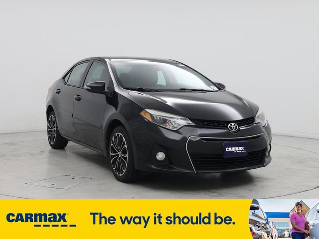 2015 Toyota Corolla S Plus