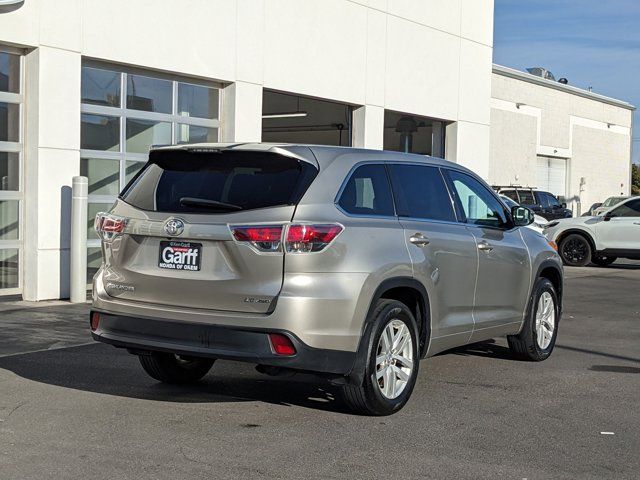 2015 Toyota Highlander LE Plus