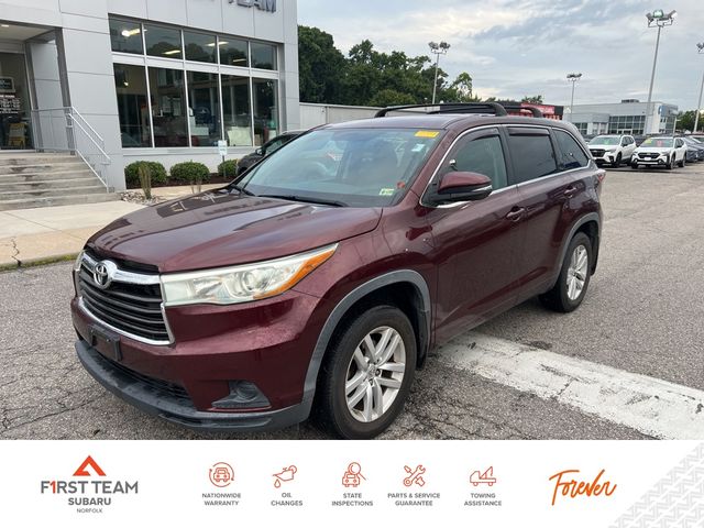 2015 Toyota Highlander LE Plus