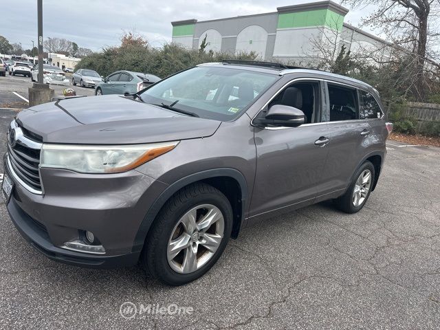 2015 Toyota Highlander Limited Platinum