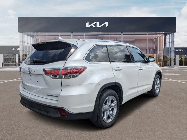 2015 Toyota Highlander Limited Platinum