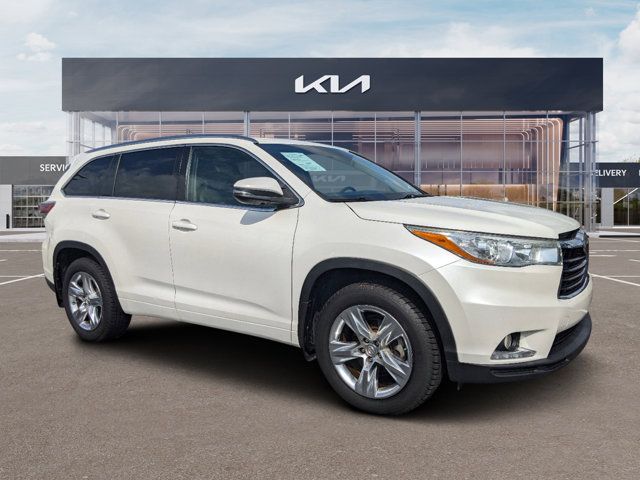 2015 Toyota Highlander Limited Platinum