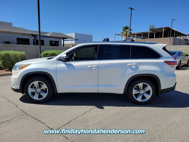 2015 Toyota Highlander Limited Platinum