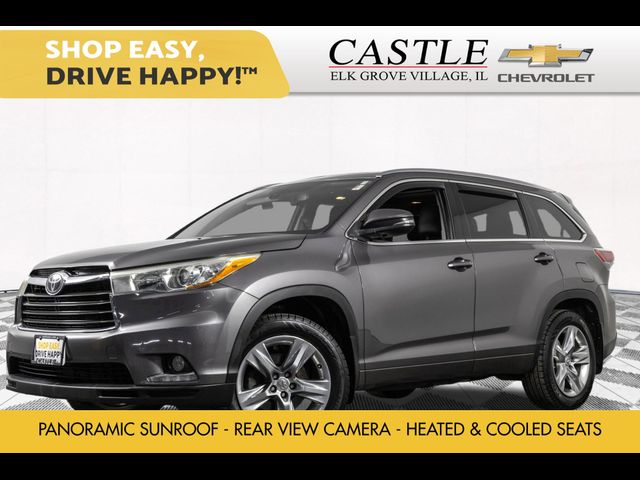 2015 Toyota Highlander Limited Platinum