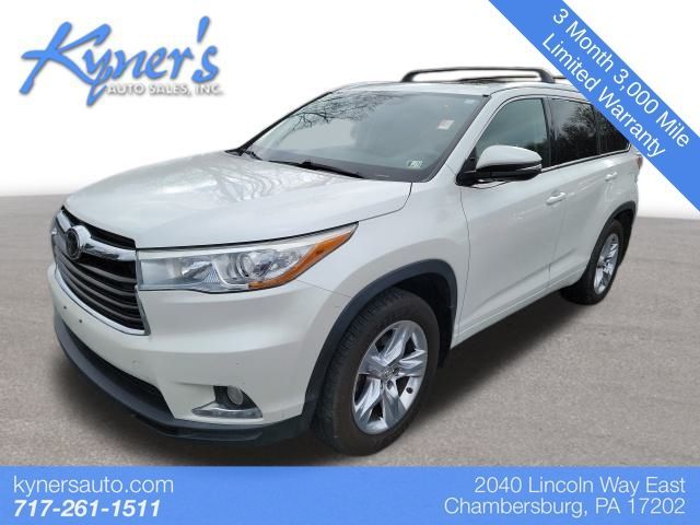 2015 Toyota Highlander Limited Platinum