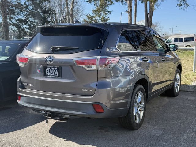 2015 Toyota Highlander Limited Platinum