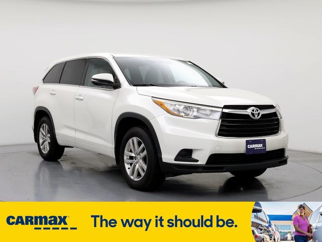 2015 Toyota Highlander LE